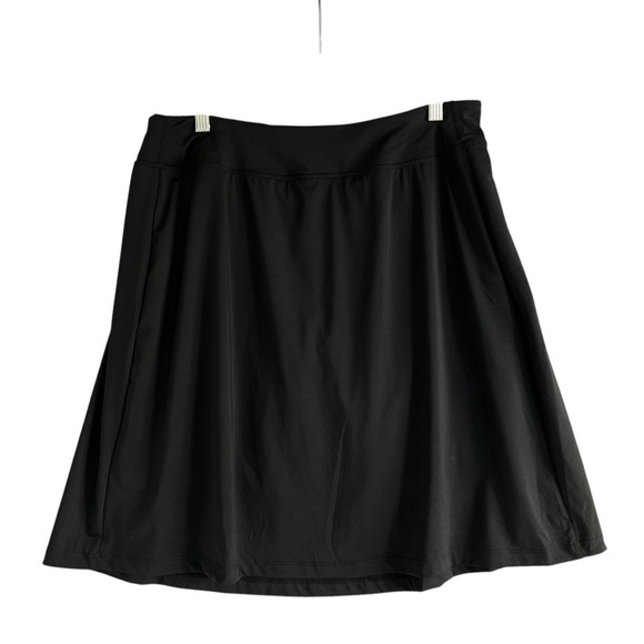 YOGIPACE Women's Modest Skirt Skort Black Size Extra Large XL - Picture 2 of 9